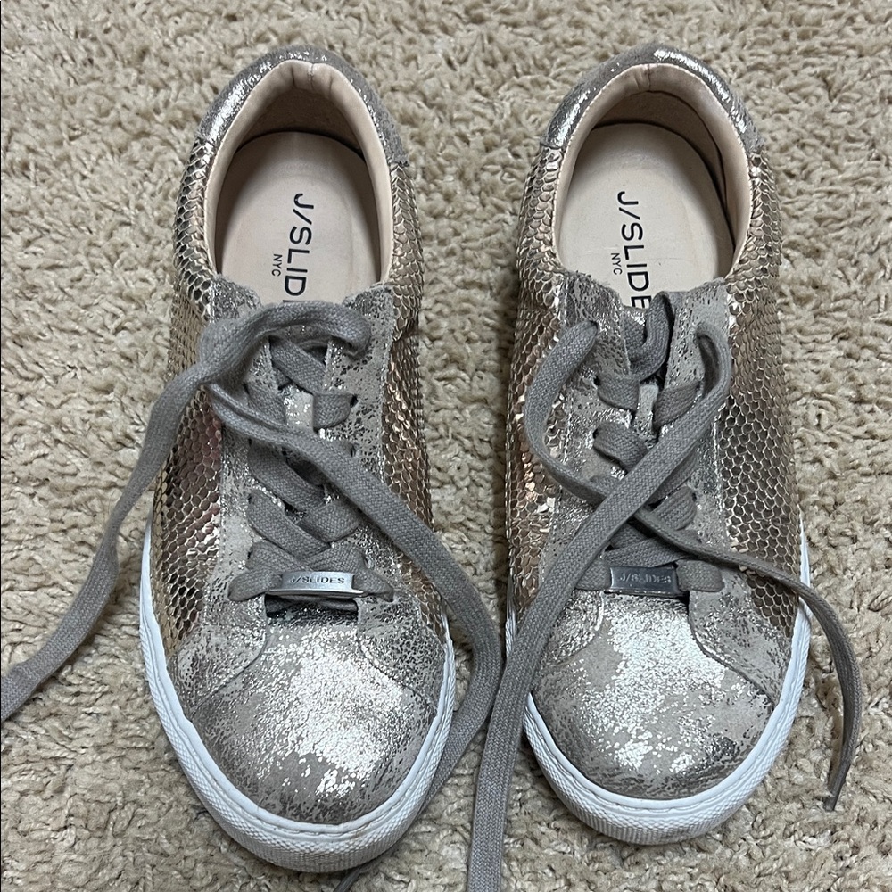 J/Slides Gold sneakers
